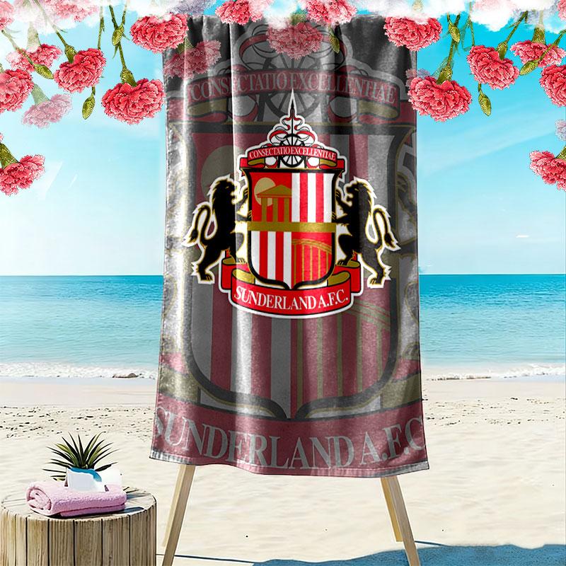 Sunderland Strandtuch, Großes Weiches Schnelltrocknendes Handtuch für Strand Camping Schwimmen