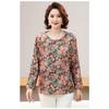 High Elastic German Velvet Spring and Autumn Long-sleeved Bottoming Middle-aged and Elderly