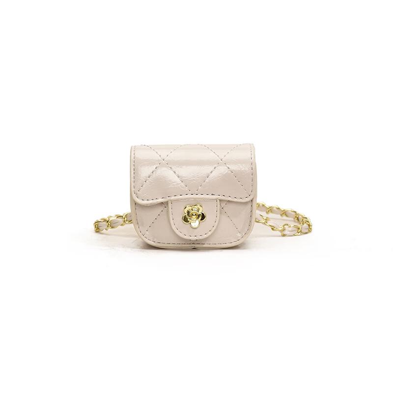 Kids Camellia Quilted Mini Crossbody Bag