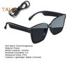 Bluetooth-compatible Smart Sunglasses with Open Ear Audio Voice Control Hands-Free Rechargeable UV-proof Music Glasses Eyewear