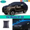 For Mazda BT-50 Car Full Outer Covers Outdoor Waterproof Dustproof Sun Rain Snow Protection Exterior Car Accessories
