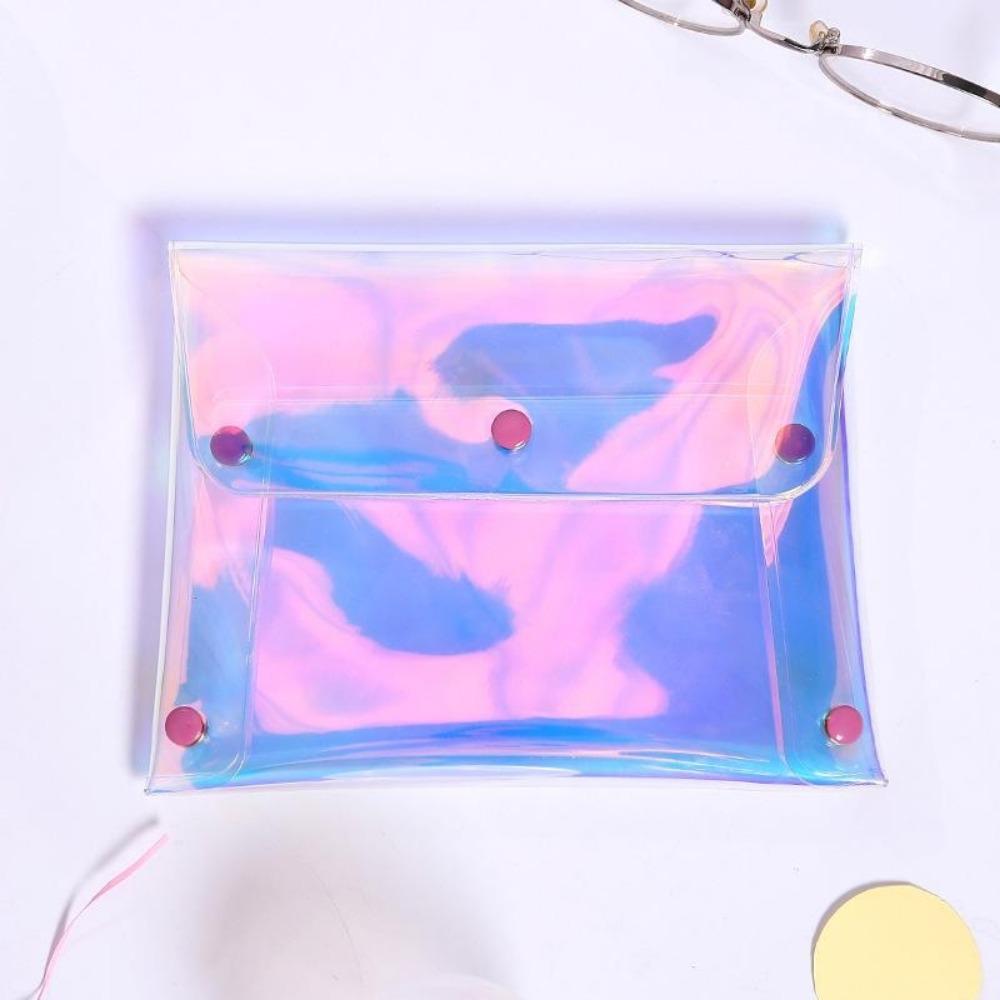 4Pcs Transparent Cosmetic Bag Women Makeup Storage Clear Organizer Wash Travel Portable Toiletry Multifunction Purse Pouch Bag
