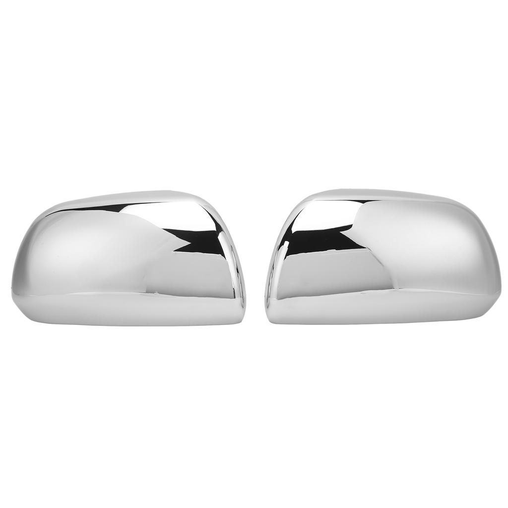 2 Pcs Car Door Mirror Cover ABS Auto Exterior Decorative Accessories Replacement for Sienna 2010‑2018