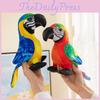 Adorable Plush Parrot Doll Realistic Animal Toy For Kids Boys And Girls Gifts