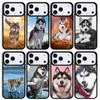 Siberian Husky Sled Dog Phone Case For Apple iPhone 17 Air 16 Pro Max 15 Pro Max 14 13 12 11 Mini Back Cover