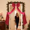 Schleifen für Weihnachtsbaum Satin 75-Zoll Mit langem Band Riesige Weihnachtsbaumspitze Schleife für Hochzeit Geburtstag Wand Haustür