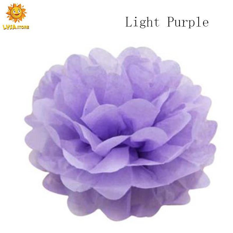 10inch 25cm European And American Party  Decorative Paper Flower Ball Handmade Garland For Wedding Dress Up Birthday Gathering