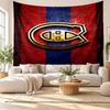 Montreal Canadiens Wall Tapestry, Soft Fabric Wall Hanging, Decorative Backdrop For Bedroom Home Wall Art