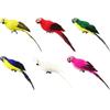Simulation Parrot Garden Ornaments Creative Feather Lawn Figurine Ornament Animal Bird Outdoor Garden Party Prop Decoration Miniature
