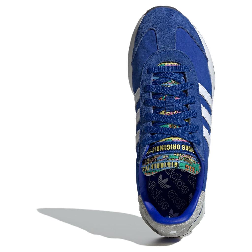adidas Originals Country Xlg Leder Klassisches Logo Bequeme Low-Top Lifestyle-Sneaker Unisex-Sneaker Blau IF4233