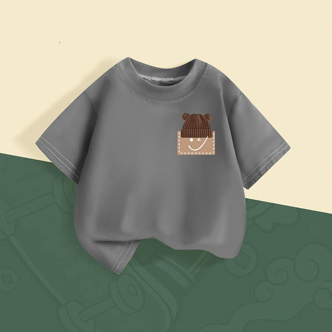 Kids  Casual Summer Short-Sleeved T-Shirt 90cm