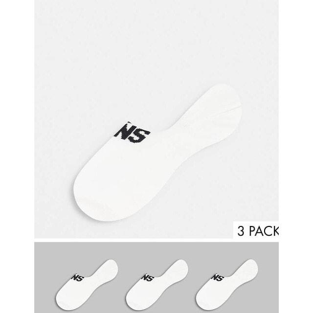 

Vans invisible socks in white