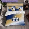 FC Zürich Themed Bedding 3Pcs Duvet Cover Set Decorative Bed Linen For Teen Room Home Decoration