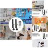 Stylish Pegboard Hook Accessory Holder Compact Storage Shelf Desktop Pen Container