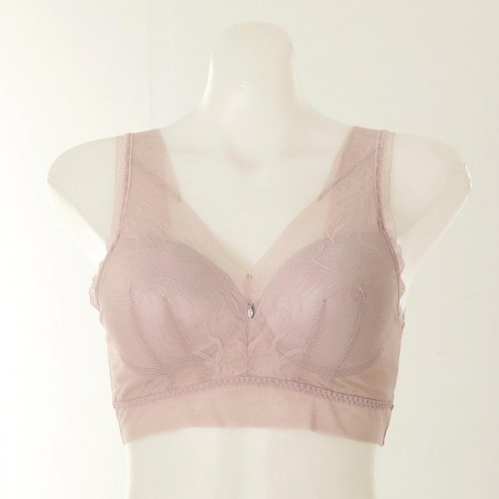 Venus Nylon Mesh Jacquard Hem Material Cup Lingerie Top Style Bralette Vlgc344