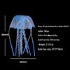 Mini Luminous Silicone Jellyfish for Aquarium Decoration