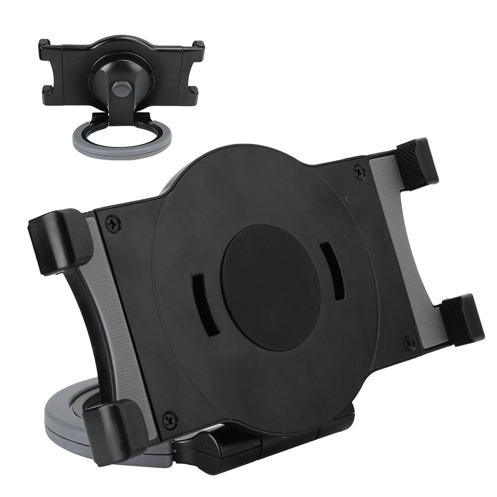 Tablet Desktop Stand for 7‑10 Inch Laptop Computer 360 Degrees Rotating Handle Ring SupportBlack