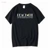 Bavlněné tričko Peach Pit est 1990 Beverly Hills CA 90210 vintage Prané Strečové streetwearové Top pro každodenní nošení Ležérní