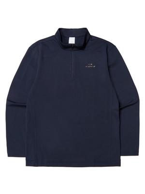 EIDER Essential Light Long Sleeve Zip-Up T-ShirtNavy