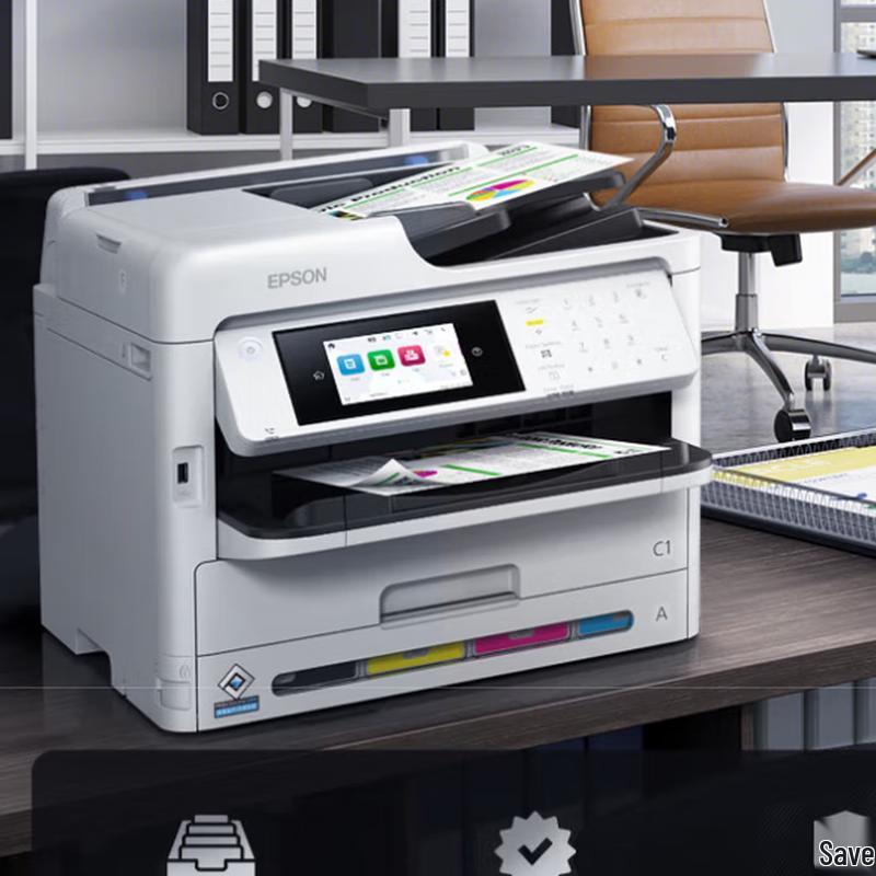 Epson WorkForce Pro WF-C5890a A4/A3 Color All-in-One Inkjet Printer CN plug (adapter included)