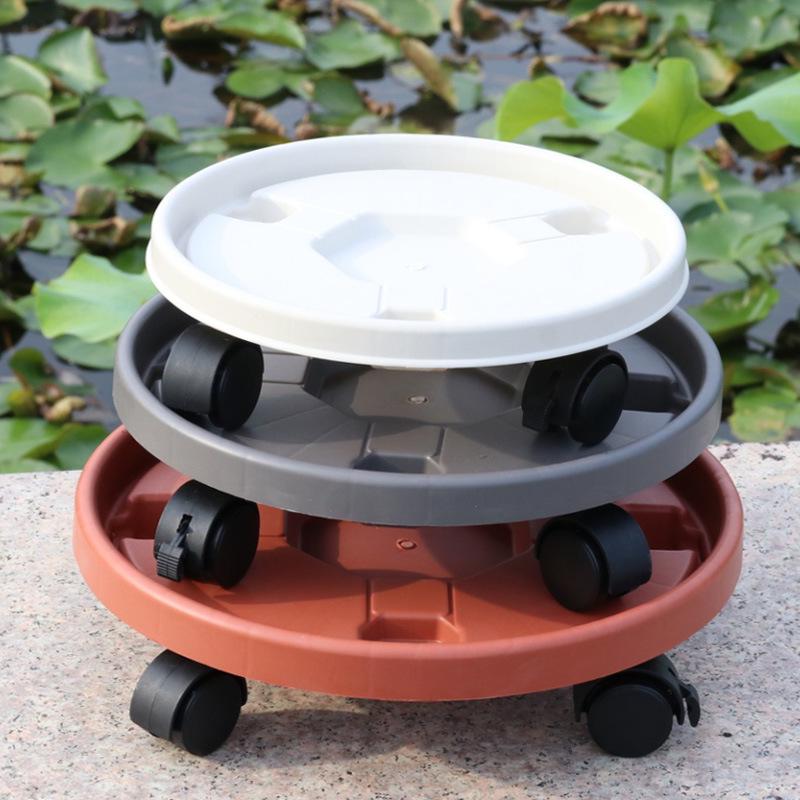 Universal Wheel Flower Pot Base with Mobile Tray Roller