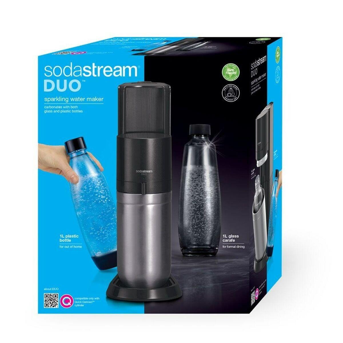 Sodastream Duo Sprudelwasserbereiter 1L Schwarz schwarz
