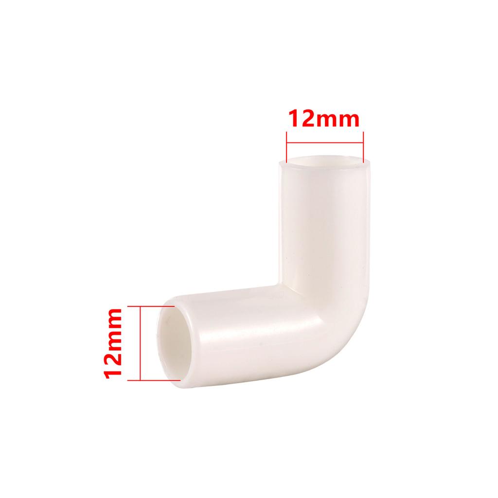 PVC-Verbinder Außendurchmesser 12mm Gerades Knie T-Stück 4-Wege-Verbindung 60/90/120/135 Grad T-Stück Gartenrohradapter DIY Zeltzubehör