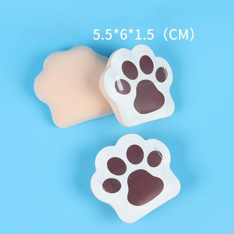 3Pcs Cat Paw Powder Puffs Super Soft Makeup Sponge for Foundation Cream Powder Blender Puff Cosmetics Cosmetics Tool Beauty Accessory