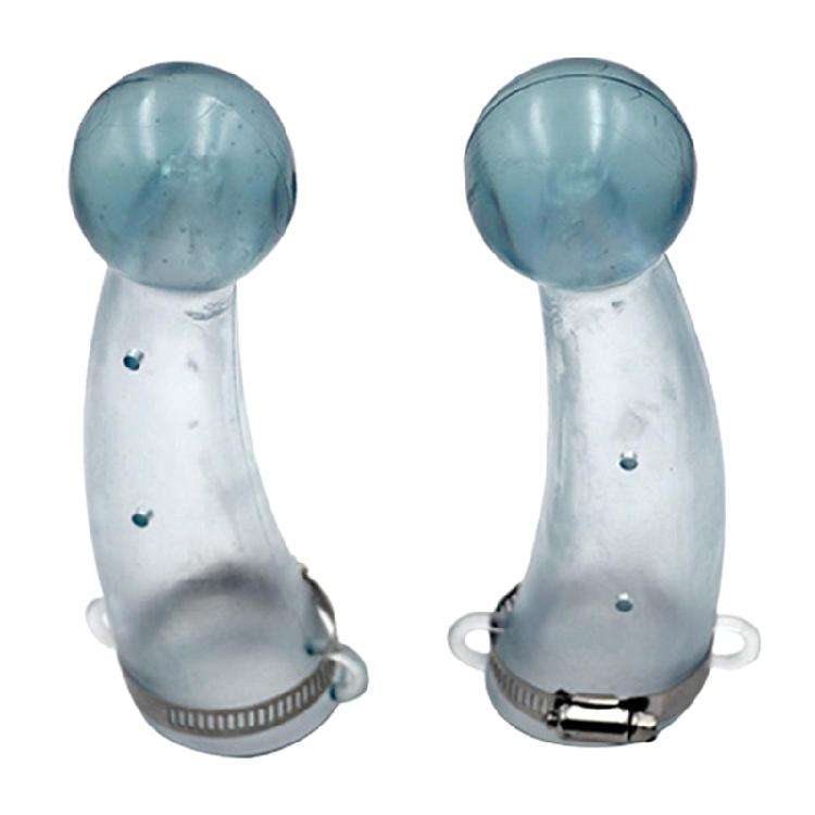 2Pcs Horn Protector Silicone Anti-Fight Protective Covers Safe & Elastic