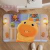 IP-Lulu the CapybaraS Floor Mat Soft Non-Slip Bath Mat, Bedside Carpet, Absorbent Doormat for Home