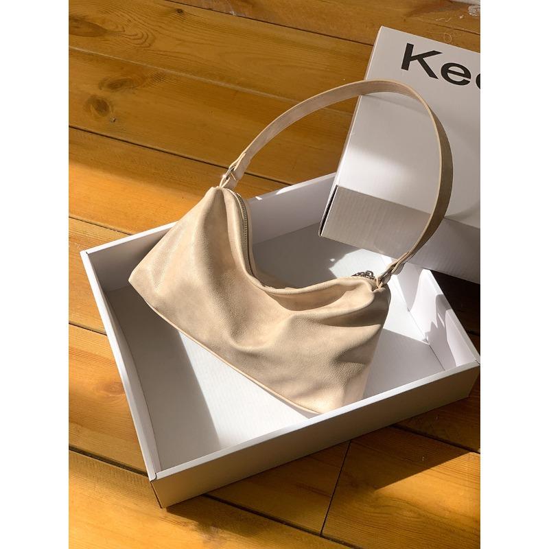 

Сумка подмышку женская новая из мягкой кожи портативная сумка на плечо женская универсальная маленькая квадратная сумка бежевый