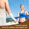 1Pair Sports Volleyball Arm Sleeves for Girls Passing Forearm Sleeves with Protection Pads and Thumbhole for Youth