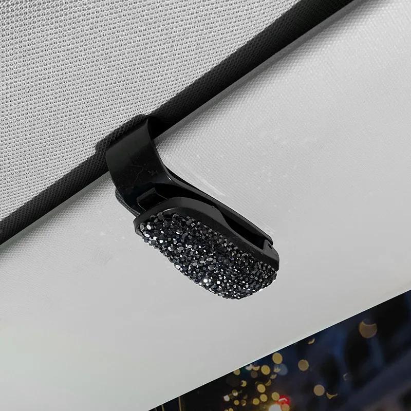 1Pc Universal Car Auto Sun Visor Glasses Box Sunglasses Clip Card Ticket Holder Fastener Pen Case Eyeglasses Accessories