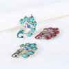 1Pc Elegant Peacock Brooch Charm Retro Pin Gorgeous Luxury Jewelry Accessories Party Birthday Gift Souvenir for Men and Women