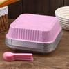 10Set Loaf Pans With Lids And Spoons Non-Stick Square Aluminum Foil Baking Pan Bread Container Heat-Resistant Cake Pans