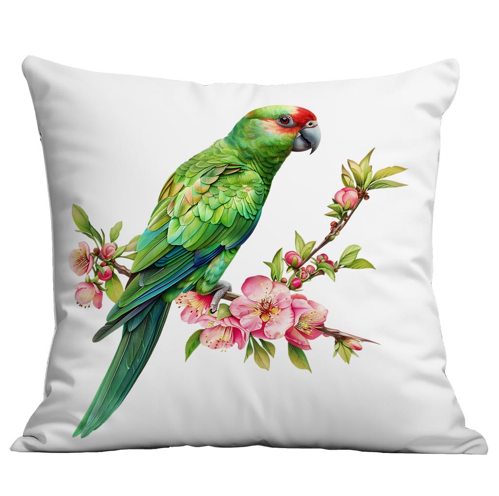 New Spring Flower and Bird Print Pillowcase Home Living Room Sofa Cushion Pillowcase