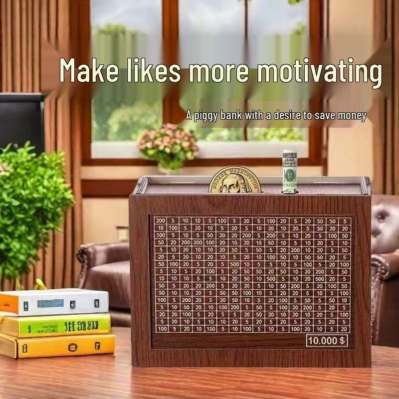 

Digital Piggy Bank: Securely Saves but Doesn t Withdraw, Storing Notes and Coins as a High-Value Desktop Ornament.