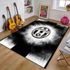 Juventus Football Polyester Carpet, Soft Indoor Mat for Office Chair, Living Room, Computer Desk - Decorative Home Office Rug Design