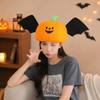 Cappello Zucca Pipistrello Novità Divertente Cartone Animato Cappello Peluche Creativo Copricapo Peluche Costume Cosplay