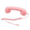 Retro-Telefonhörer Typ C Vintage Kabelgebundener Stecker in Handheld-Handy-Empfänger mit Lautsprecher und Mikrofon für Handy