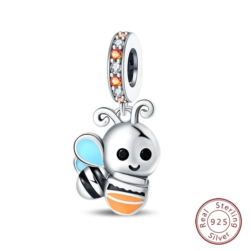 Nightglow Star Moon Pendants Pinecone Beads Fit Bracelets Copper Beautiful Flowers Butterfly Charms Diy Jewelry