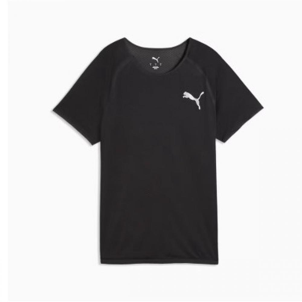 Puma Women S lightSpeed Short Sleeve 529122 Black/L