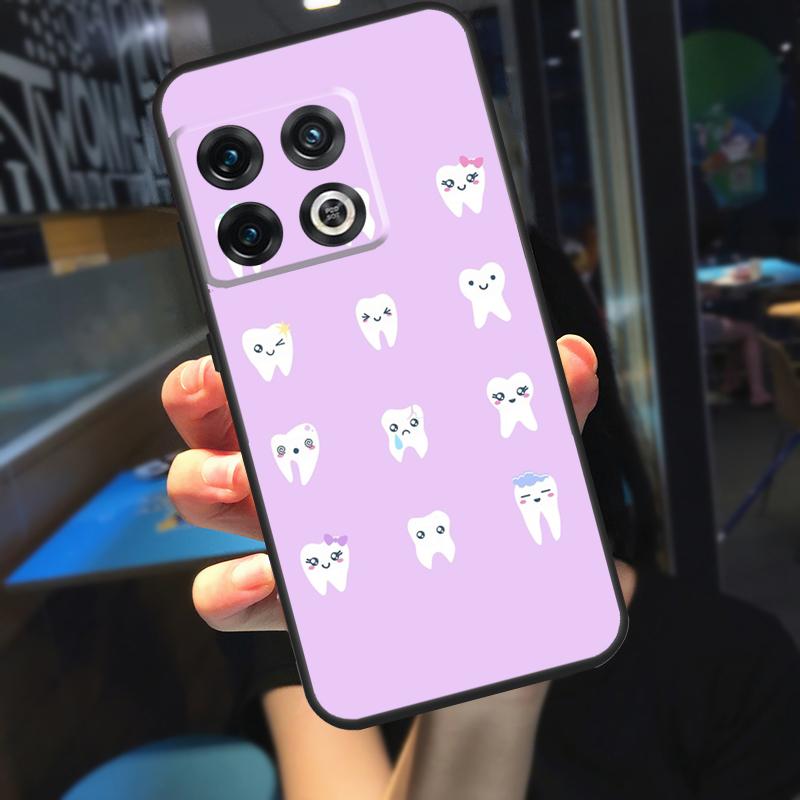 Dentist Dental Tooth Funda For OnePlus 12 12R 13 R 11 9 10 Pro 8T 9RT 10T OnePlus Nord N20 N30 CE 4 2 3 Lite Case