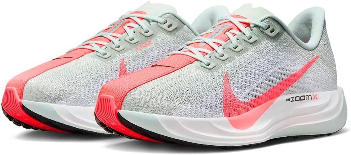 NIKE W Pegasus Plus Barely Grey/White/Black/Hot Punch FQ7261-001 23.0cm
