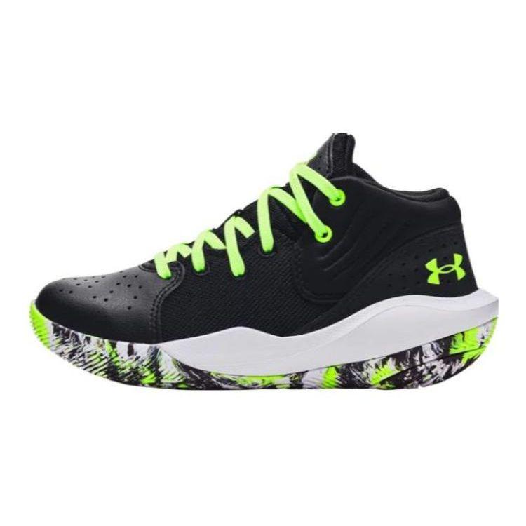 

Кроссовки Under Armour Jet 21 PS Black Lime Kids Белый 3024795-007 29.5