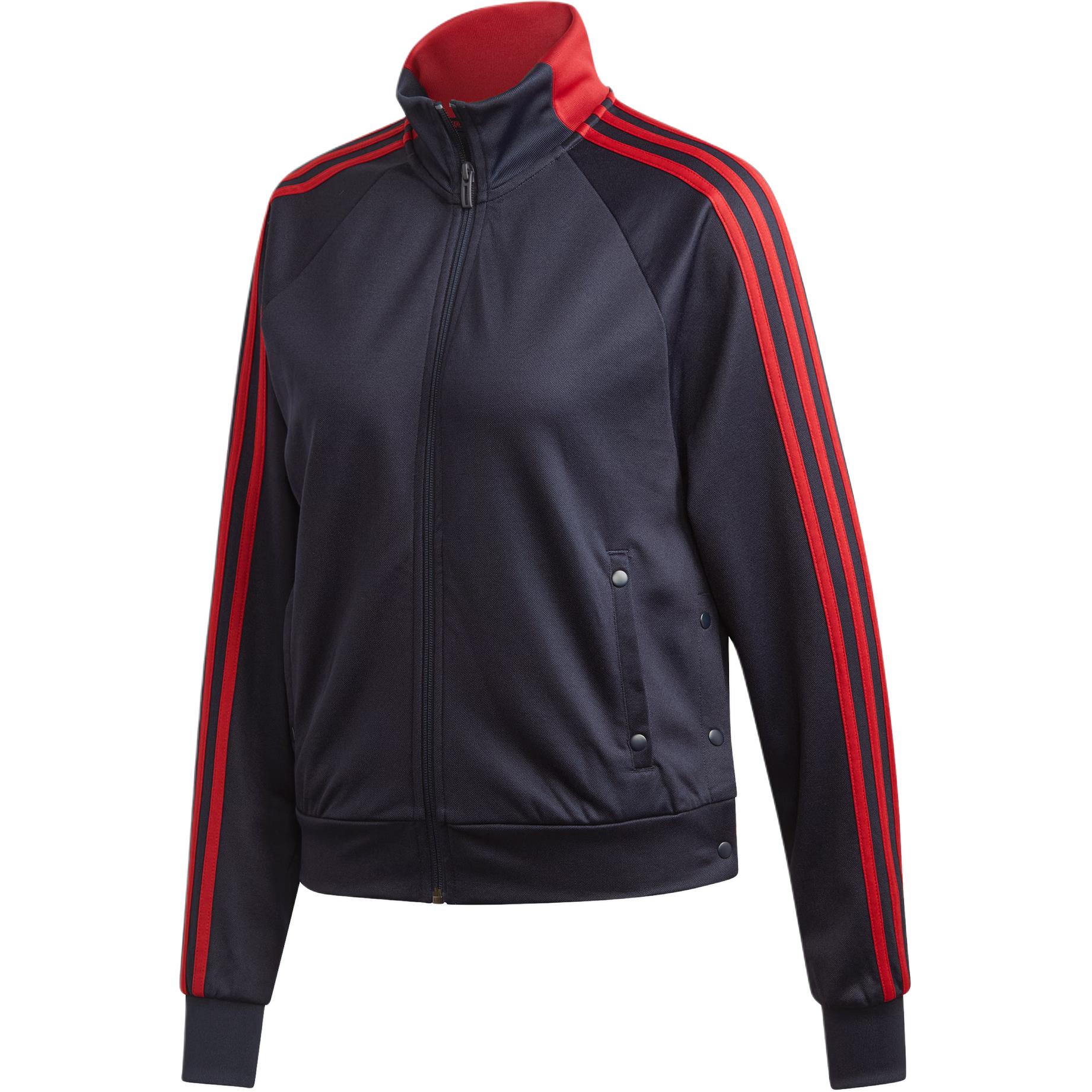 

Adidas Sportswear ID 3-Stripes Snap Track Jacket Women Legend Ink DZ8677 S