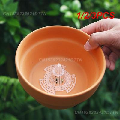 1/2/3PCS Flowerpot Hole Mesh Pad Durable Three-dimensional Tapered Gasket Garden Supplies Flowerpot Tapered Gasket Waterproof