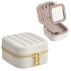 Lightweight Mirror Jewelry Box Detachable Necklace Storage Box Jewelry Storage Case Vacation