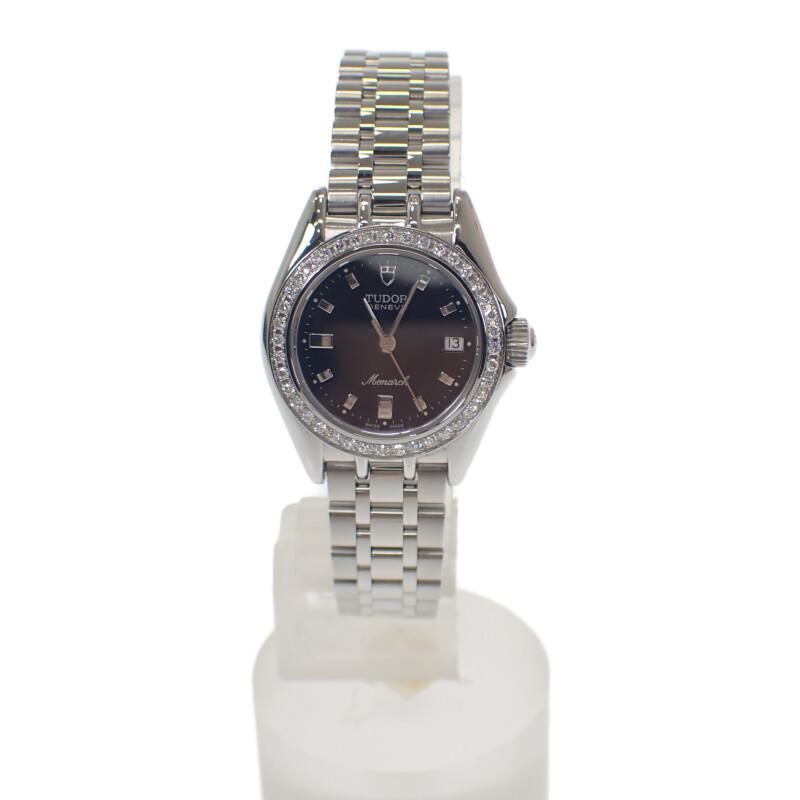 TUDOR  15810 Watches Stainless Steel Women blackDial