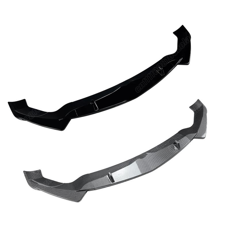 For Alfa Romeo Stelvio 2017 2018 2019 2020 2021 2022 2023 2024 2025 2026 Automobile Front Bumper Lip Body Modification Kit